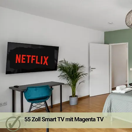 아파트 Ddhomes Lahnliebe App 01 - Balkon,therme,smarttv 바트엠스